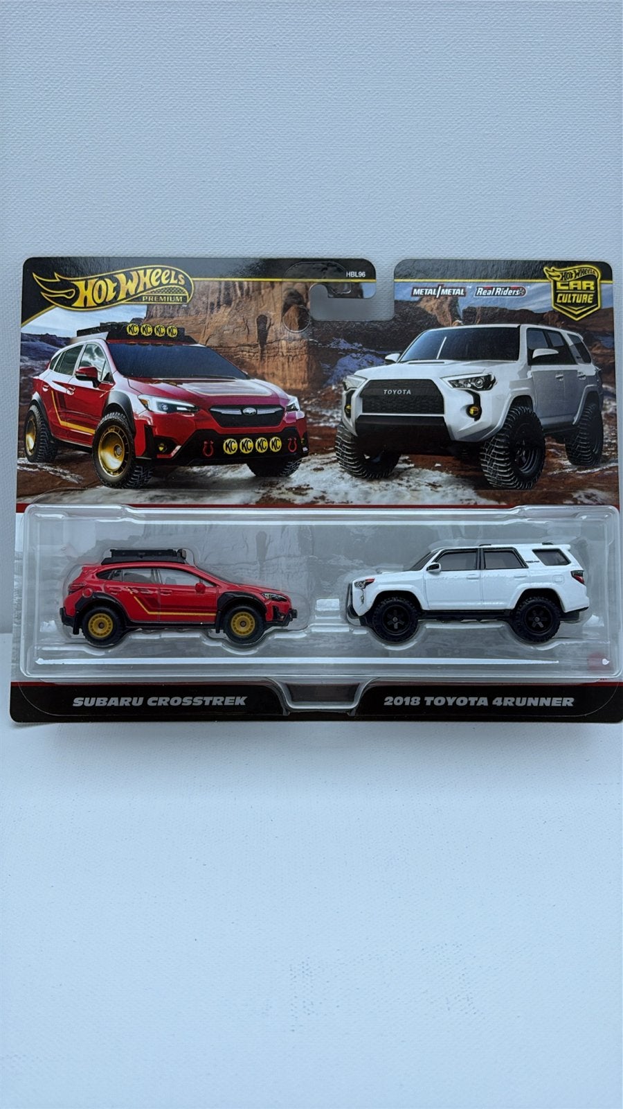 Hot Wheels Premium Subaru Crosstrek & Toyota 4Runner, Auto, Nieuw, Ophalen of Verzenden, Mattel