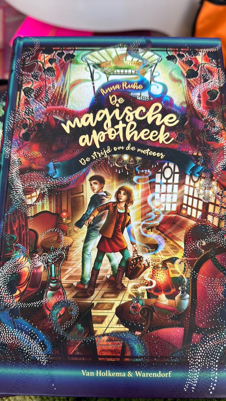 Anna Ruhe - De magische apotheek - De strijd om de meteoor, Boeken, Ophalen of Verzenden, Zo goed als nieuw, Anna Ruhe