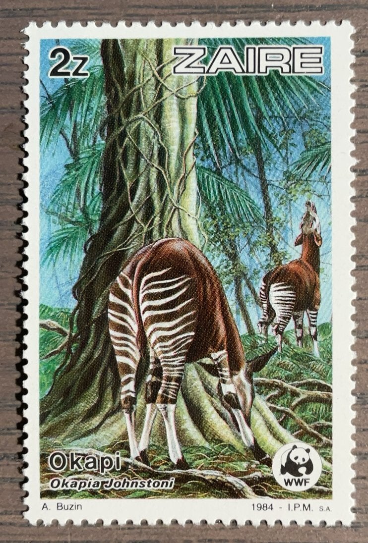 Zaïre - fauna, Ophalen of Verzenden, Overige landen, Postfris