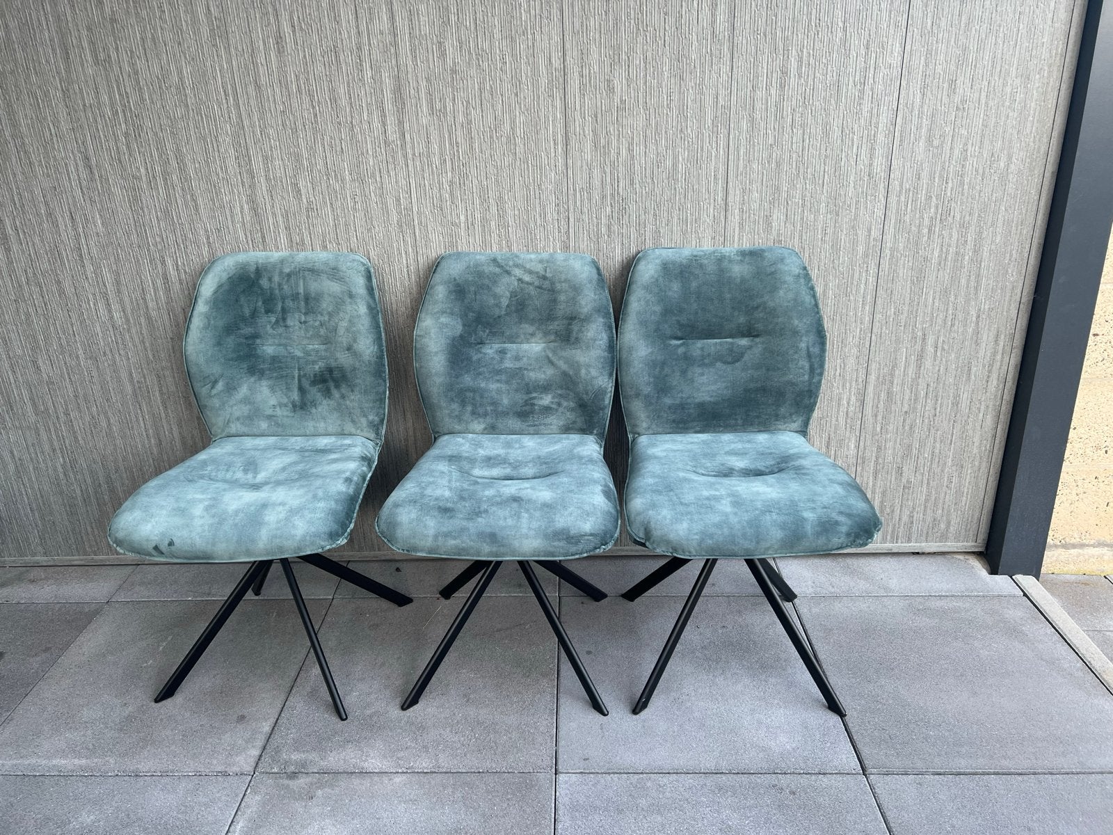 3 Nieuwe Draaibare Stoelen -, Huis en Inrichting, Stoelen, Ophalen, Overige kleuren, Drie, Nieuw