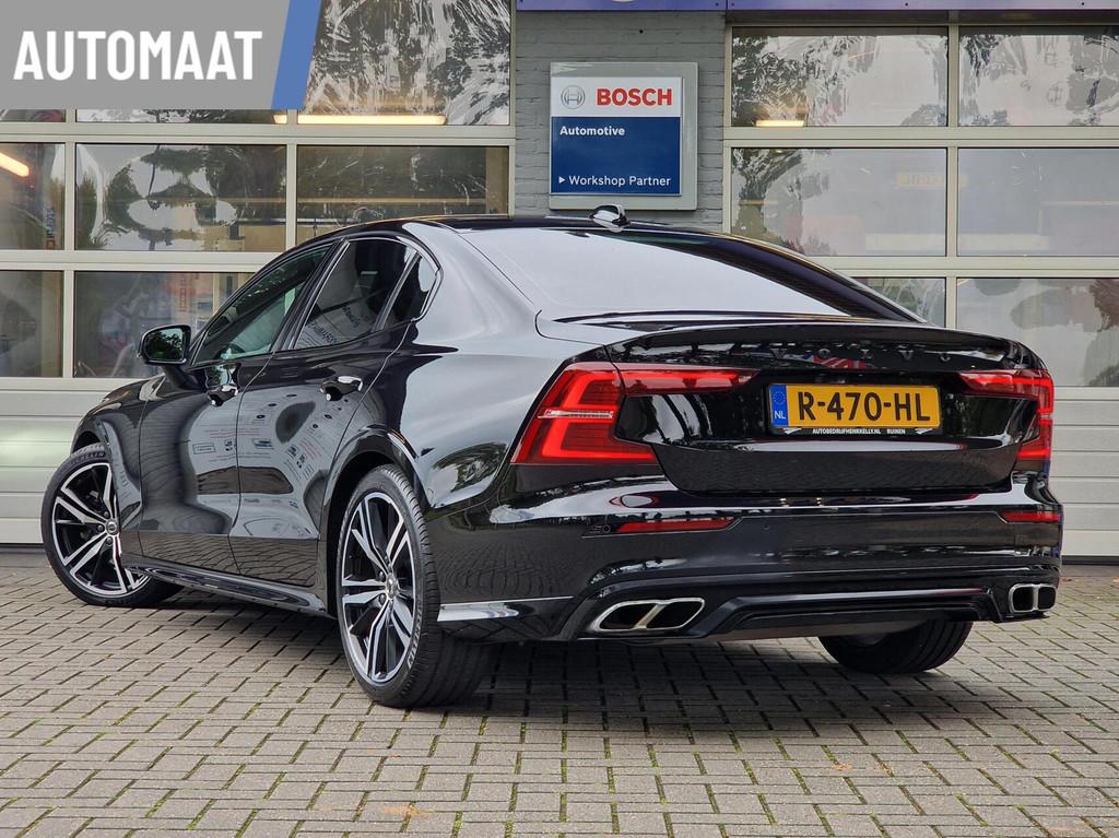 Volvo S60 2.0 B3 174PK |R-Design|Trekhaak|19-inch|Memory-sto, Automatische klimaatregeling, 15 km/l, 4 cilinders, S60
