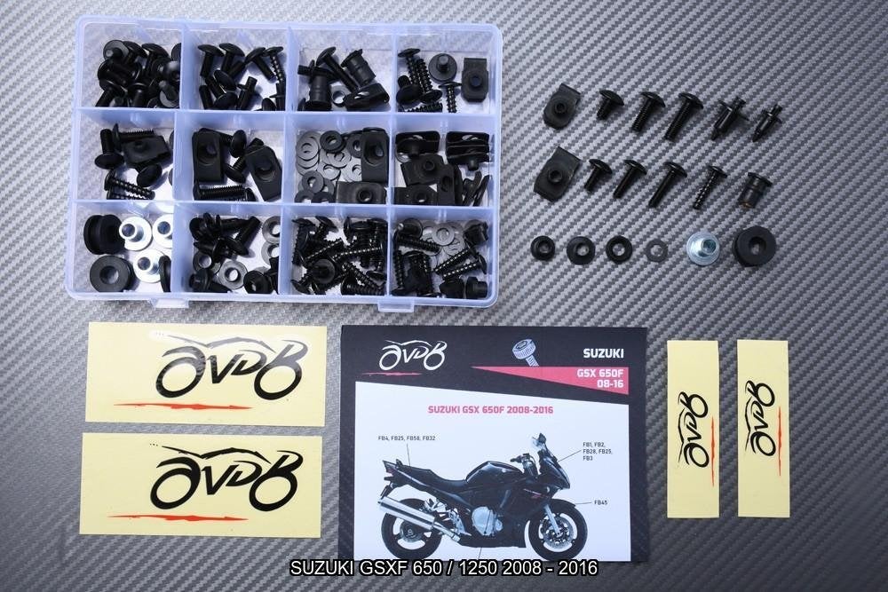 Kuip bouten set voor SUZUKI GSXF 650 1250 2008 2016, Verzenden, Nieuw