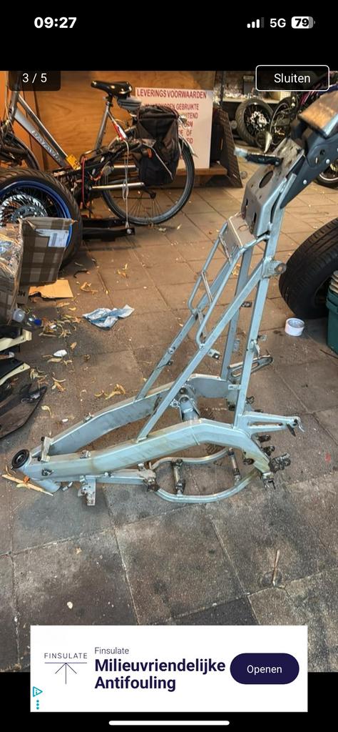 Derbi DRD frame, Ophalen, Gebruikt