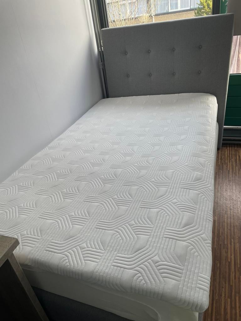Boxspring 2 dagen geleden gekocht, Ophalen of Verzenden, Zo goed als nieuw, Twijfelaar, 120 cm