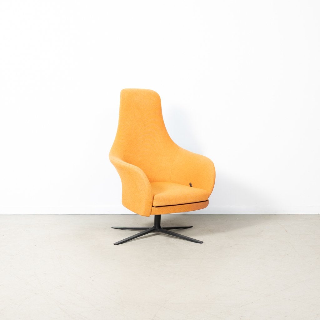 Montis Marvin Fauteuil Geel Stof, Niet ingevuld, Zo goed als nieuw, Niet ingevuld, Niet ingevuld