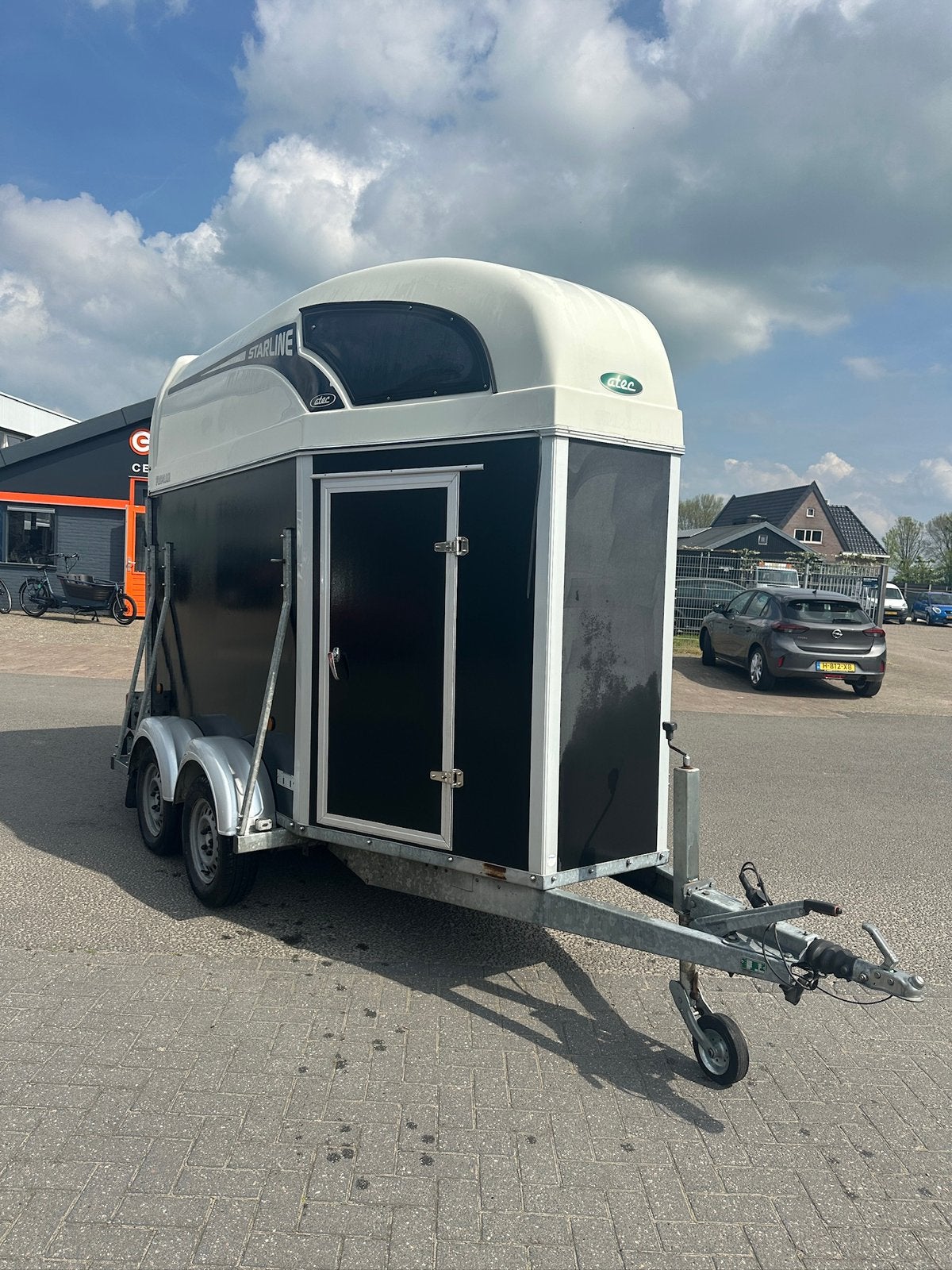 Atec C2 starline 1.5 paards trailer te koop, Ophalen, Zo goed als nieuw, Hout