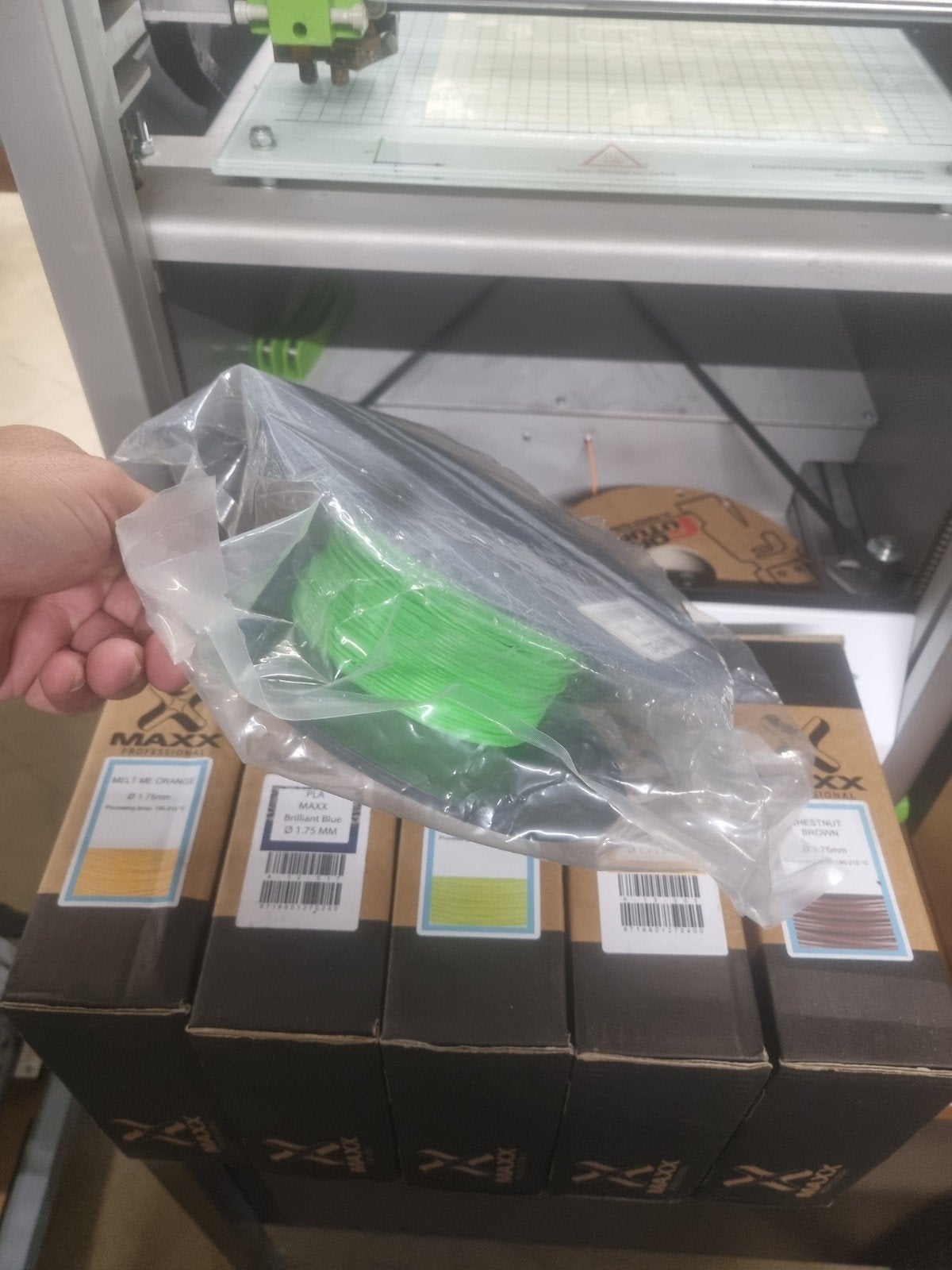 Leapfrog Creatr HS 3D-printer met filament, Gebruikt, Ophalen of Verzenden, Leapfrog, Filament