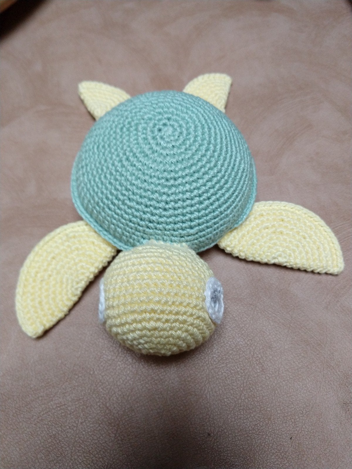 Schildpad (hand gehaakt), Ophalen of Verzenden, Nieuw, Kraamcadeau