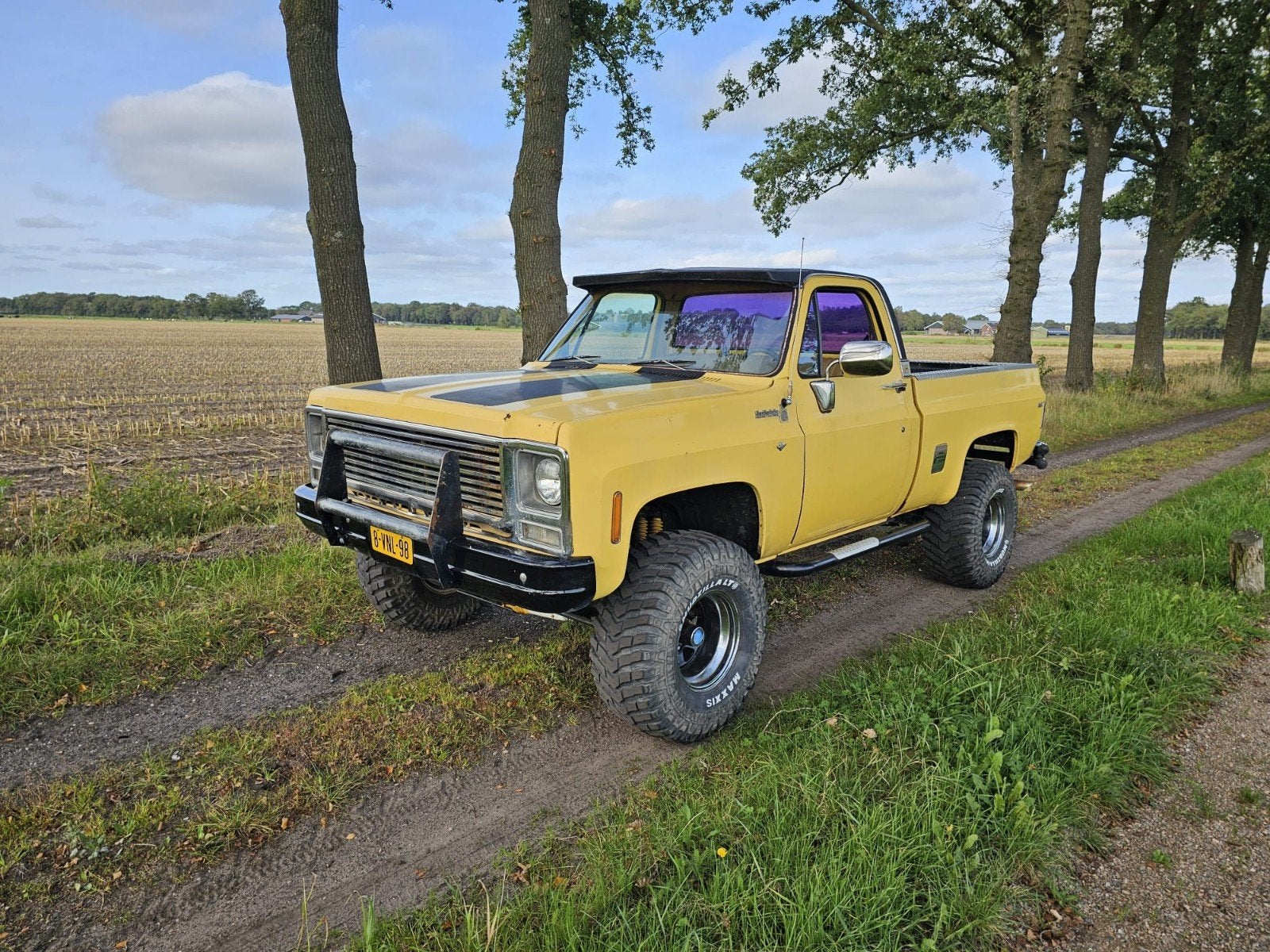 Chevrolet K10 shortbed pickup, V8, 4x4, automaat, Automaat, 1730 kg, 8 cilinders, 190 pk
