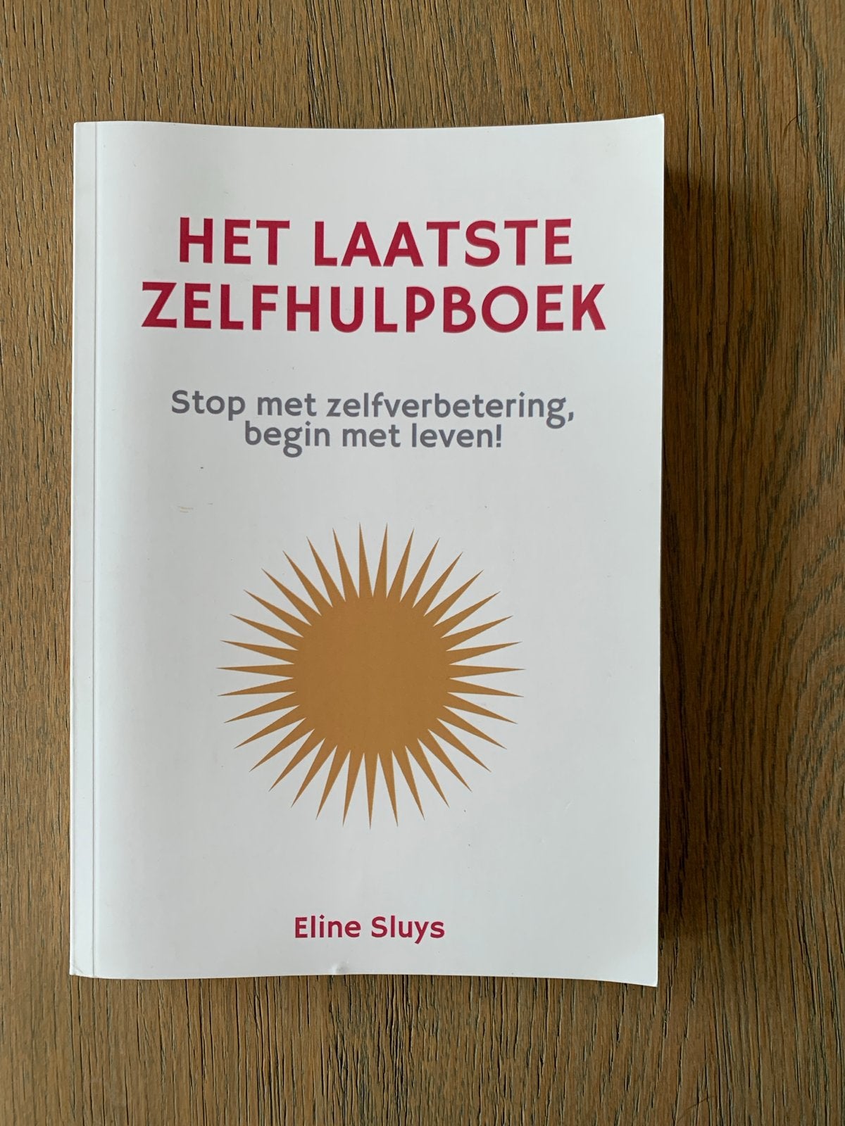 Eline Sluys - Het laatste zelfhulpboek, Ophalen of Verzenden, Nieuw, Eline Sluys
