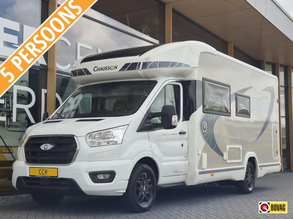 Chausson Nordic Edition 720, Automaat, Luifel, 10 meter en meer, Ford