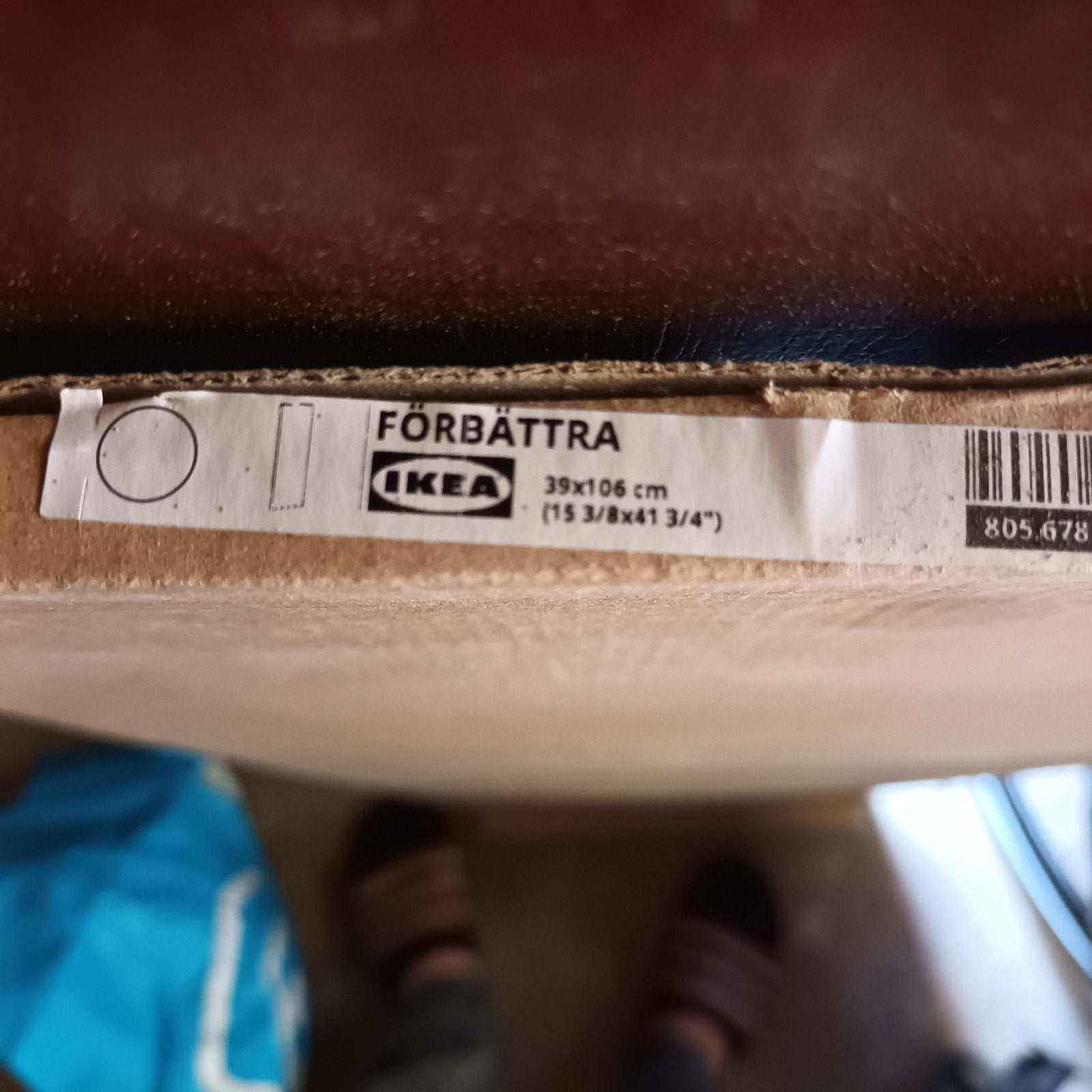 IKEA FÖRBÄTTRA plank 39x106 cm, Ophalen, Nieuw