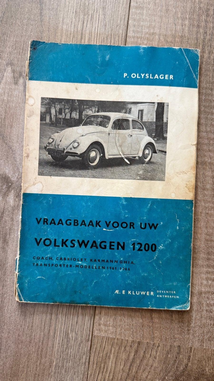 Vraagbaak Volkswagen 1200 (1961-1964) P. Olyslager, Ophalen of Verzenden