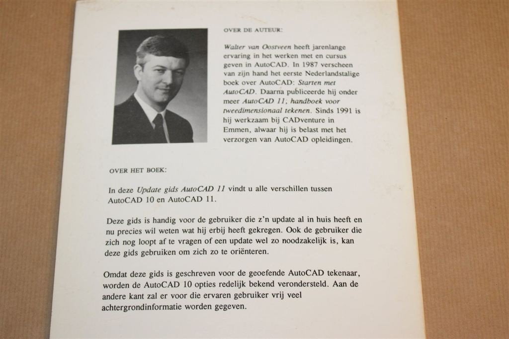 Update Gids AutoCAD 11 — Retro Software Handleiding 1991, Ophalen of Verzenden, Nieuw, Internet of Webdesign