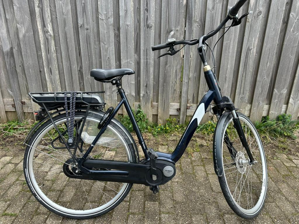 Sparta e-bike met Bosch middenmotor en 500 Wh accu, Fietsen en Brommers, Elektrische fietsen, Gebruikt, Sparta, 51 tot 55 cm, 50 km per accu of meer