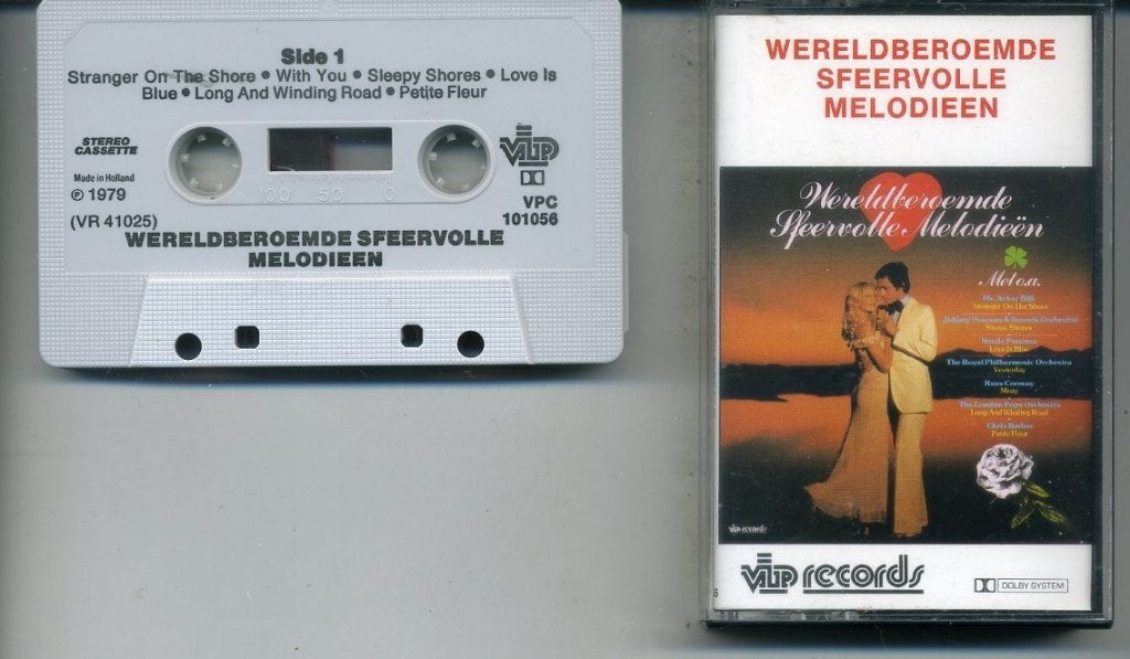 Wereldberoemde Sfeervolle Melodieën 12 nrs cassette 1979 ZG, Ophalen of Verzenden, Zo goed als nieuw, Origineel, 1 bandje