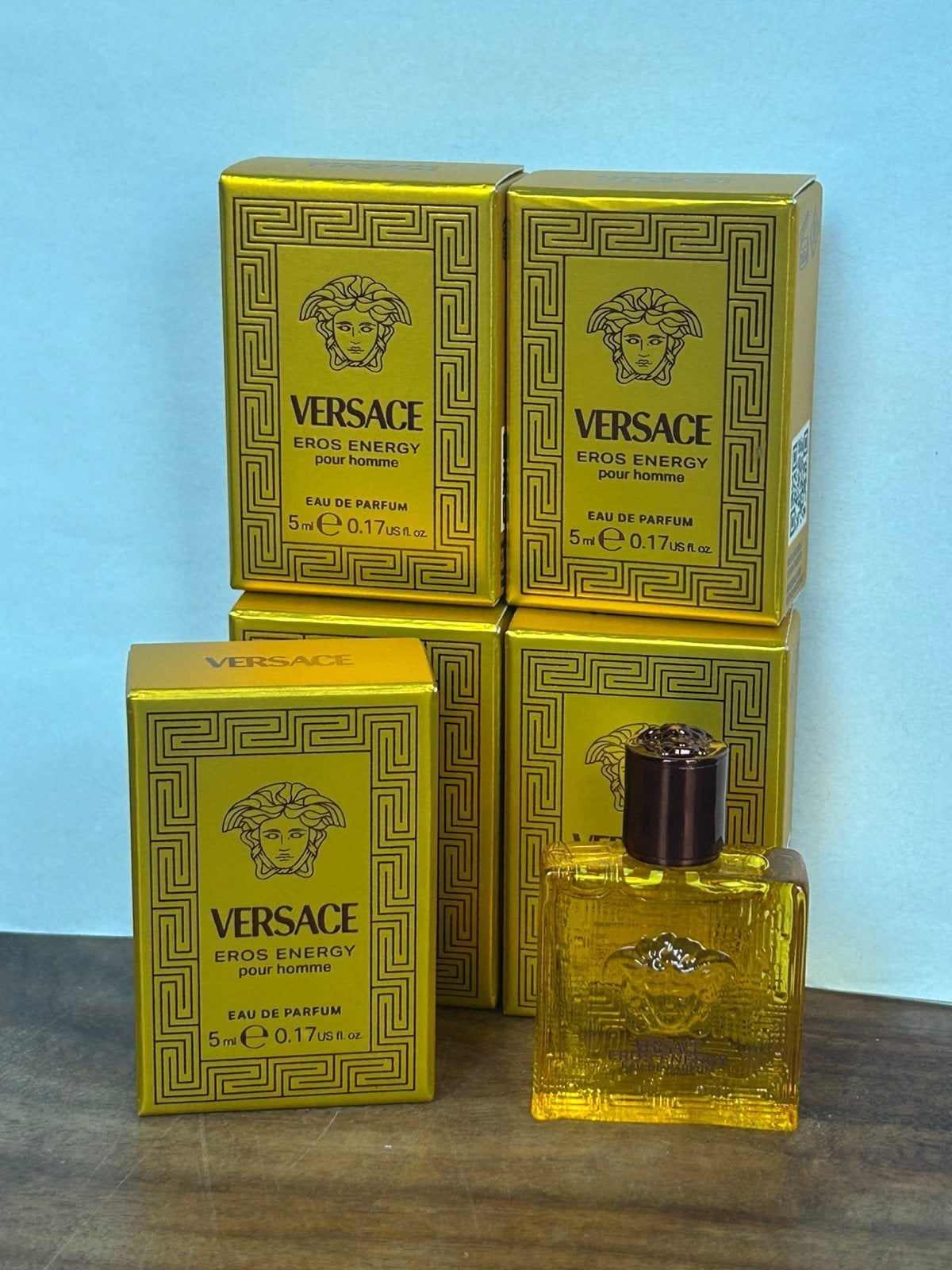 Versace - eros energy miniatuur 5ml edp, Ophalen of Verzenden, Nieuw