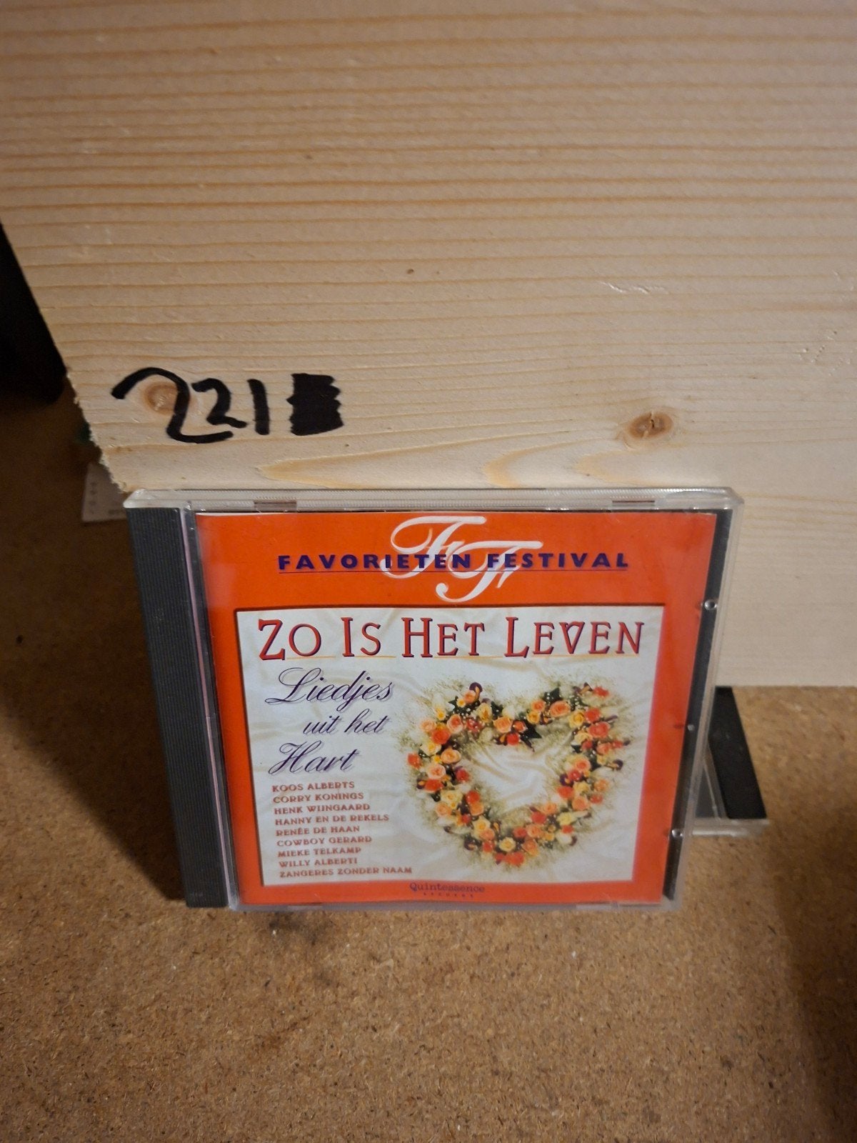 Zo Is Het Leven - Liedjes uit het Hart (Favorieten Festival), Ophalen of Verzenden, Gebruikt, Levenslied of Smartlap, Verzamelalbum