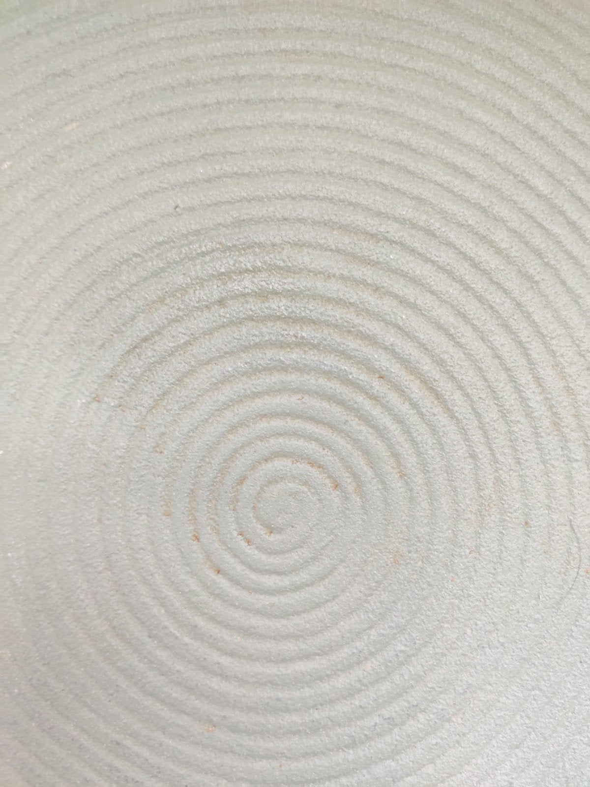 Groene bijzettafel White Label Living, 40 cm diameter, Ophalen