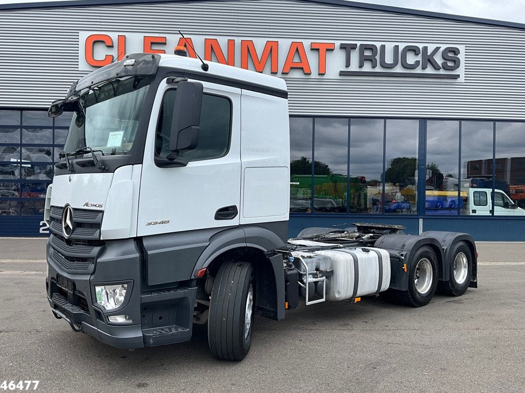 Mercedes-Benz Actros 3348 6x4 Euro 6 Kiphydrauliek High Perf, Auto's, Vrachtwagens, Automaat, Achterwielaandrijving, Euro 6, Mercedes-Benz