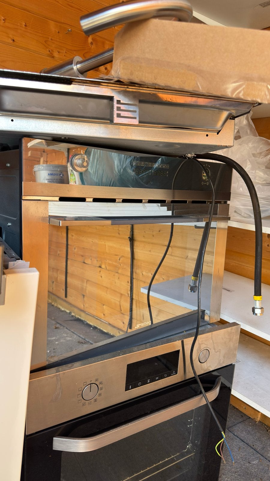 Smeg Inbouw Oven - Zo goed als nieuw, Ophalen, Smeg, Hete lucht, 60 cm of meer