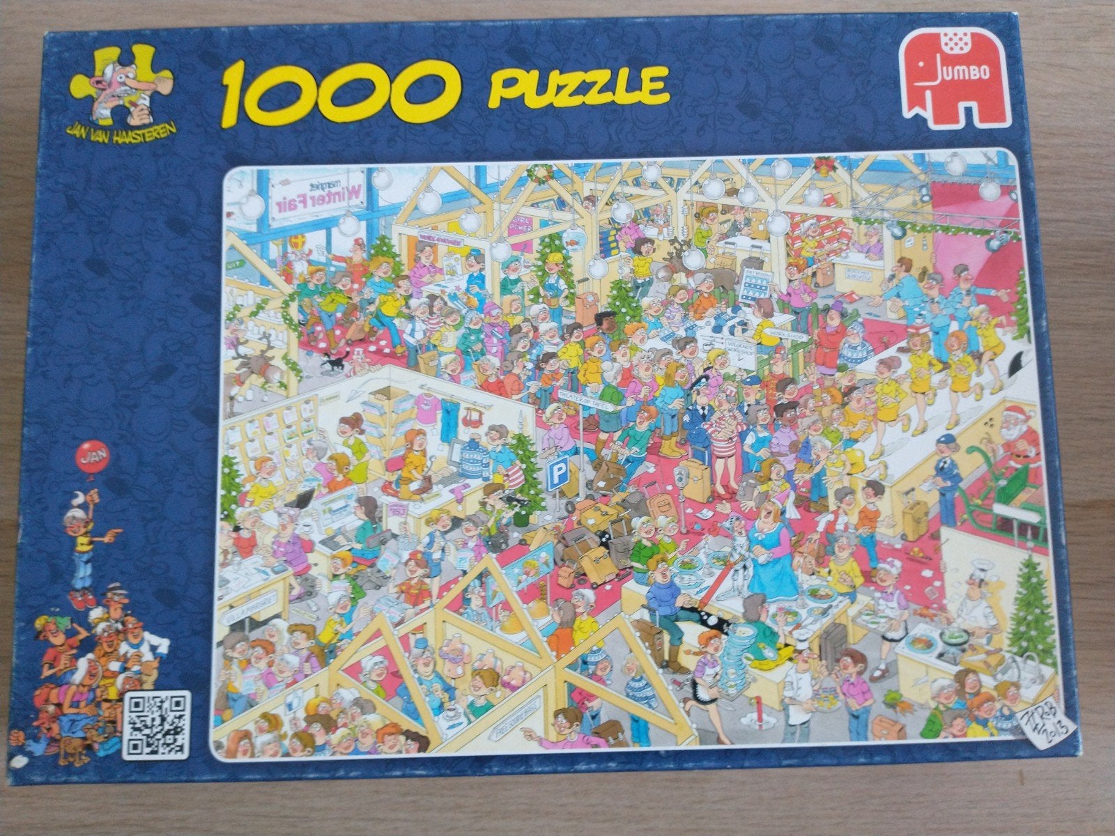 Jan van Haasteren puzzel Winterfair 1000 stuks, Ophalen of Verzenden, 500 t/m 1500 stukjes, Zo goed als nieuw