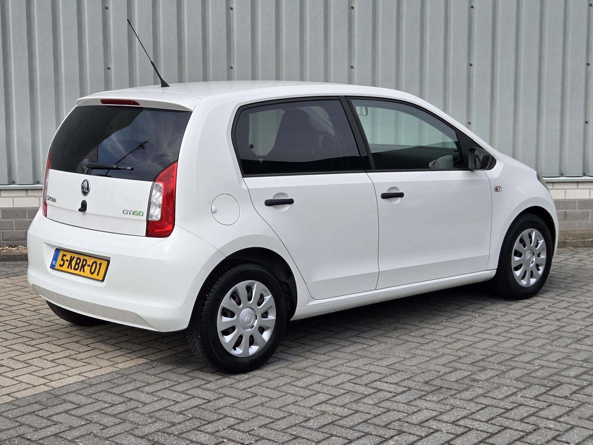 Skoda Citigo 1.0 Greentech 5D Arctic / 1e Eigenaar! / Dealer, Auto's, Voorwielaandrijving, Euro 5, Stof, 840 kg