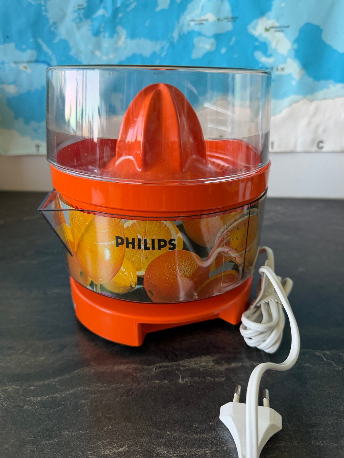 Nieuwe vintage Philips Citruspers HR 2201, Witgoed en Apparatuur, Juicers, Nieuw, Citruspers, Elektrisch, Ophalen of Verzenden