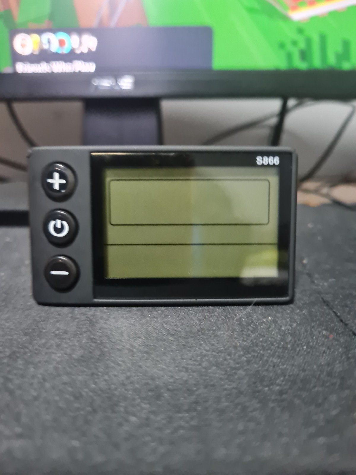 S866 Display Opvoerbaar 5 pin male, Ophalen, Snelheidssensor, Zo goed als nieuw
