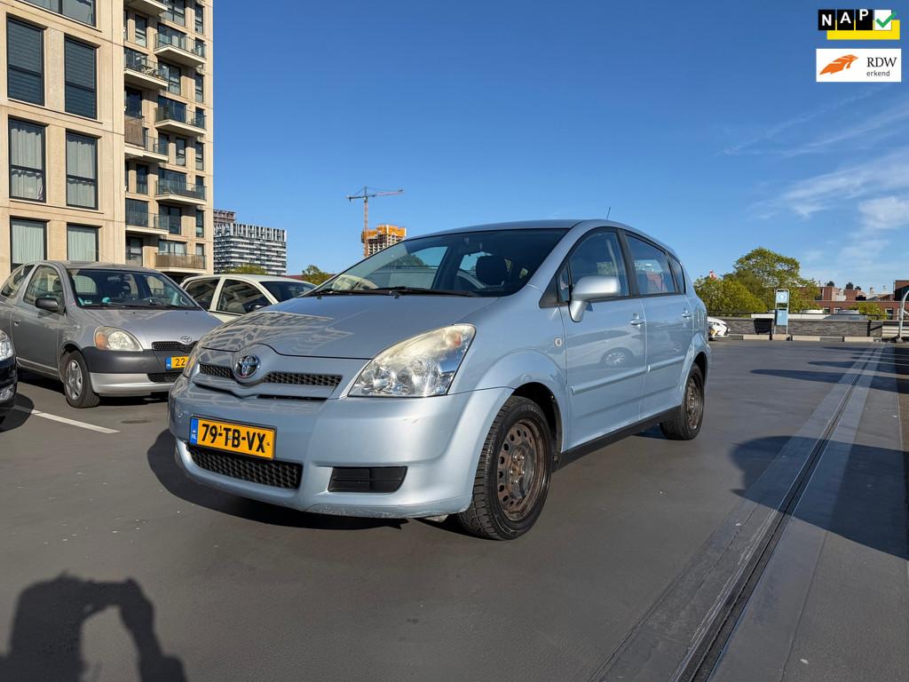 Toyota Verso 1.8 VVT-i Terra 7p Automaat 1e Eig Airco Goed O, Auto's, Toyota, 1345 kg, Gebruikt, 4 cilinders, 129 pk