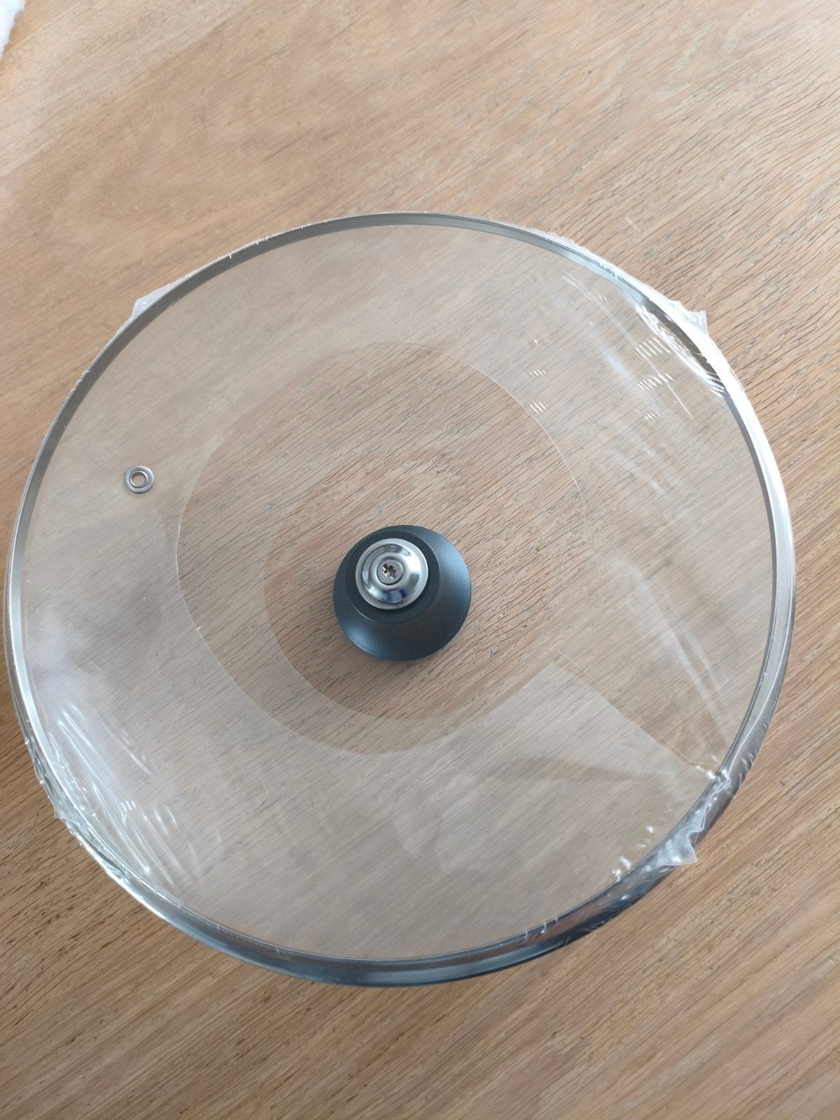 Glazen deksels 24 cm, Ophalen of Verzenden, Nieuw, Glas, Pot, Bus of Blik