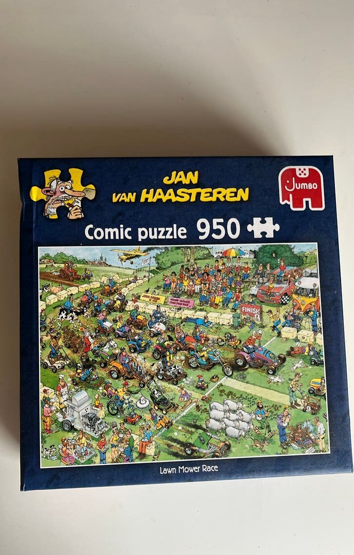 Jan van Haasteren puzzel, Ophalen of Verzenden, 500 t/m 1500 stukjes, Zo goed als nieuw, Legpuzzel