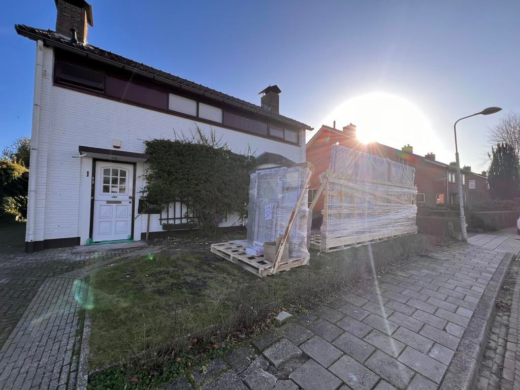 Erkerkozijn te koop – Aluminium, Nieuw! Trippelglas Ral 9004, Ophalen, Raamkozijn, 150 tot 225 cm, 150 tot 225 cm