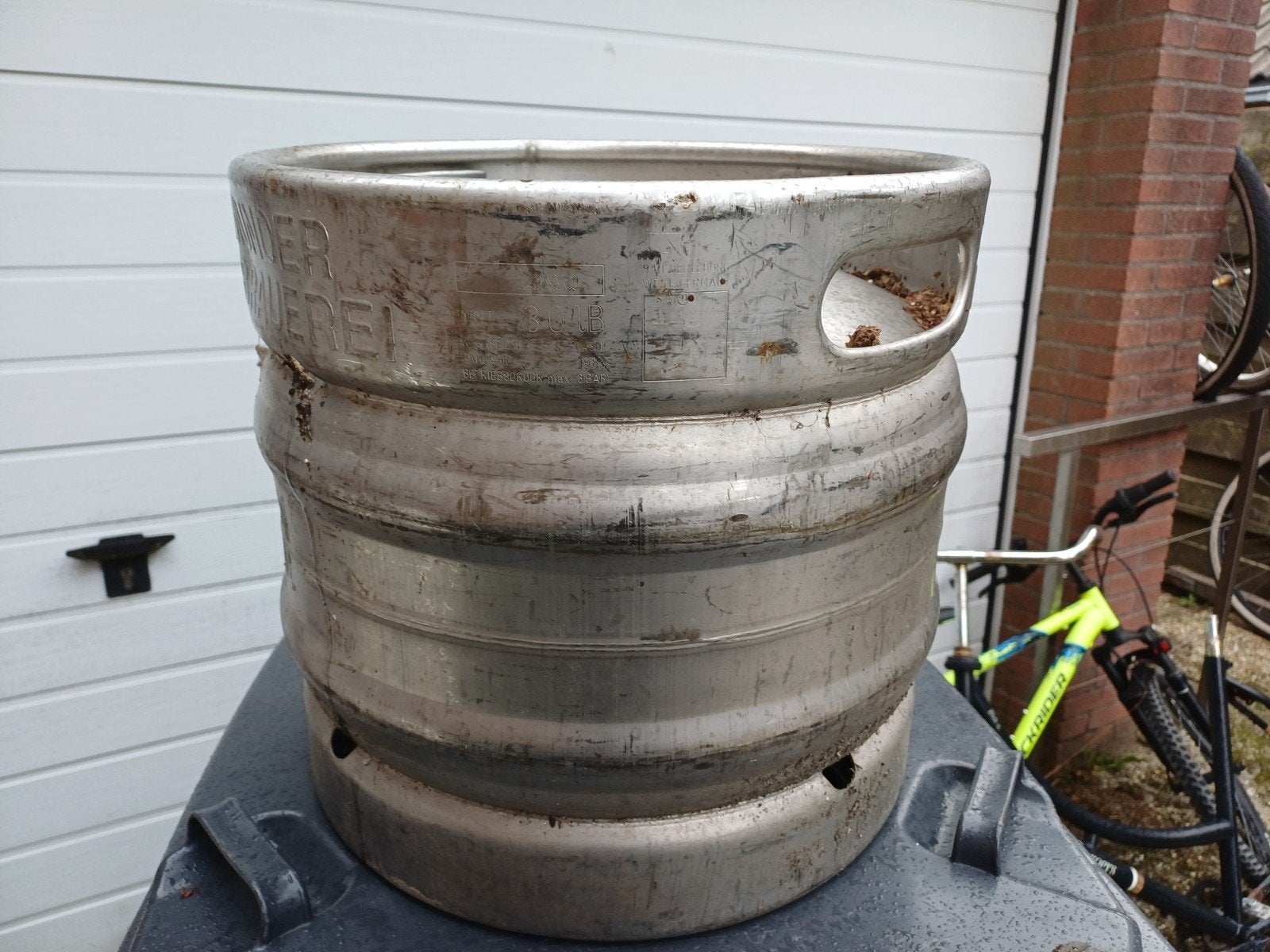 RVS Biervat - Ideaal voor decoratie of projecten, Ophalen of Verzenden
