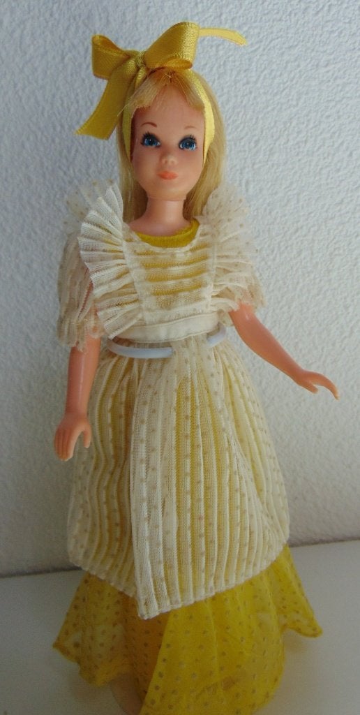 1976 Partytime Skipper  Barbie vinage pop, Ophalen of Verzenden, Gebruikt, Pop