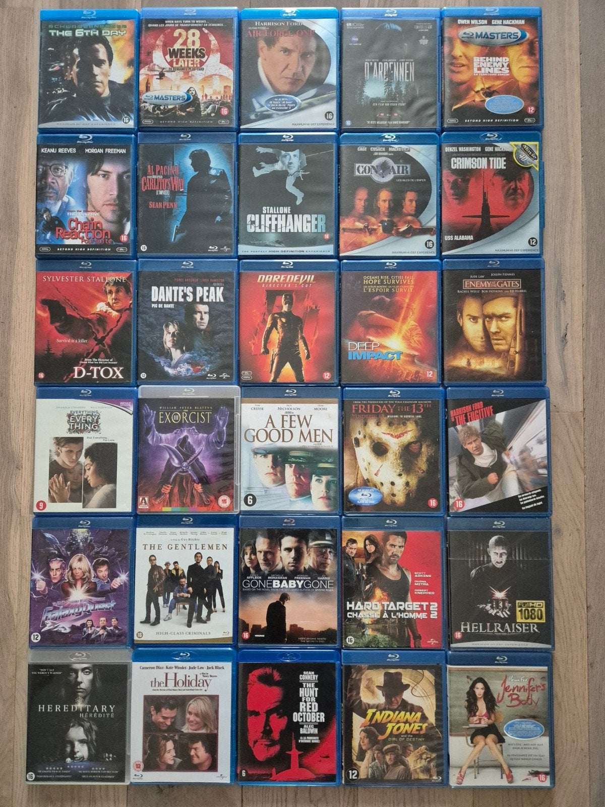 Verschillende Blu Rays, Cd's en Dvd's, Blu-ray, Ophalen of Verzenden, Gebruikt, Blu-ray, Nederlands
