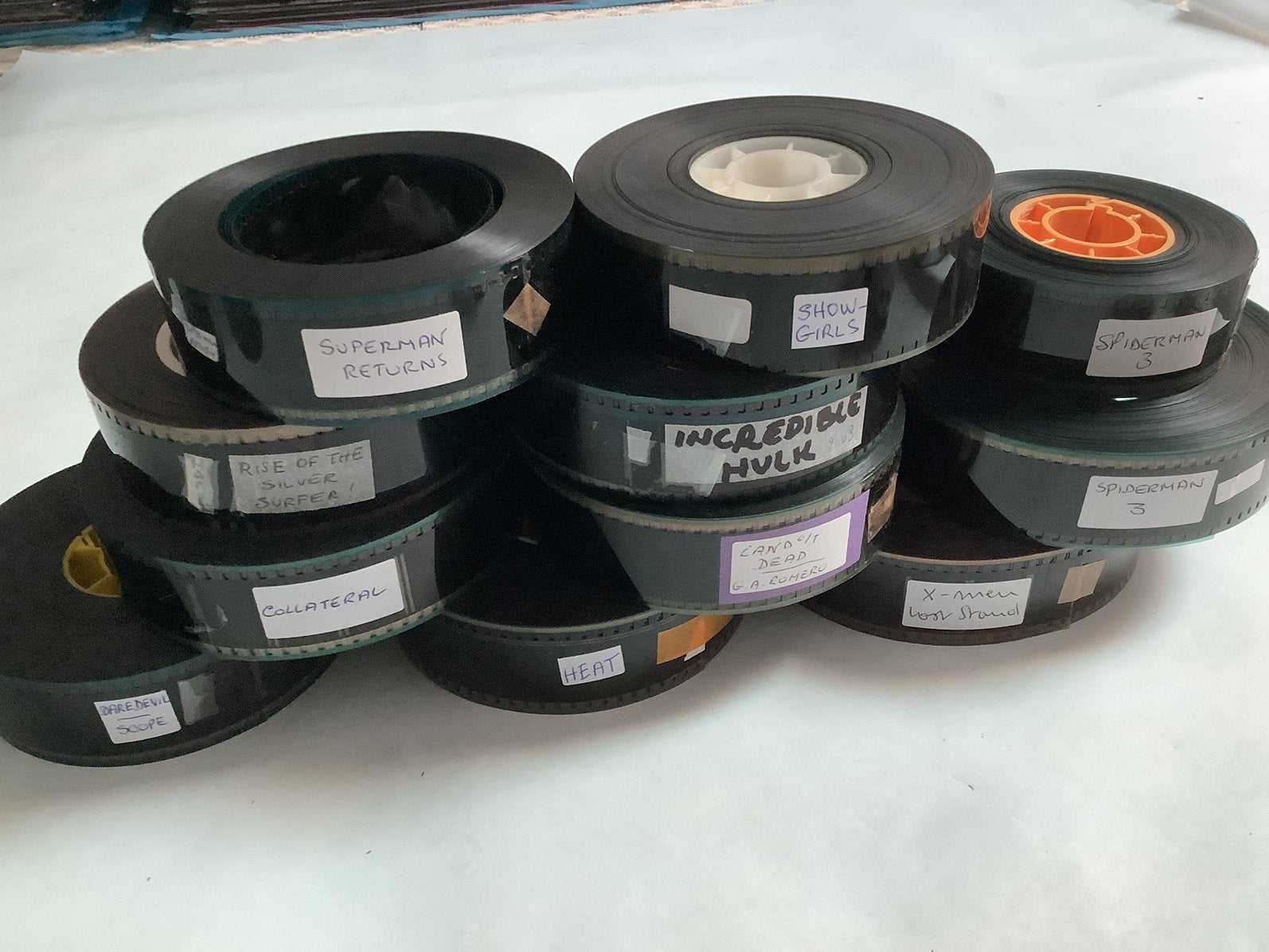 Lot trailers  35 mm, Ophalen, 35mm film