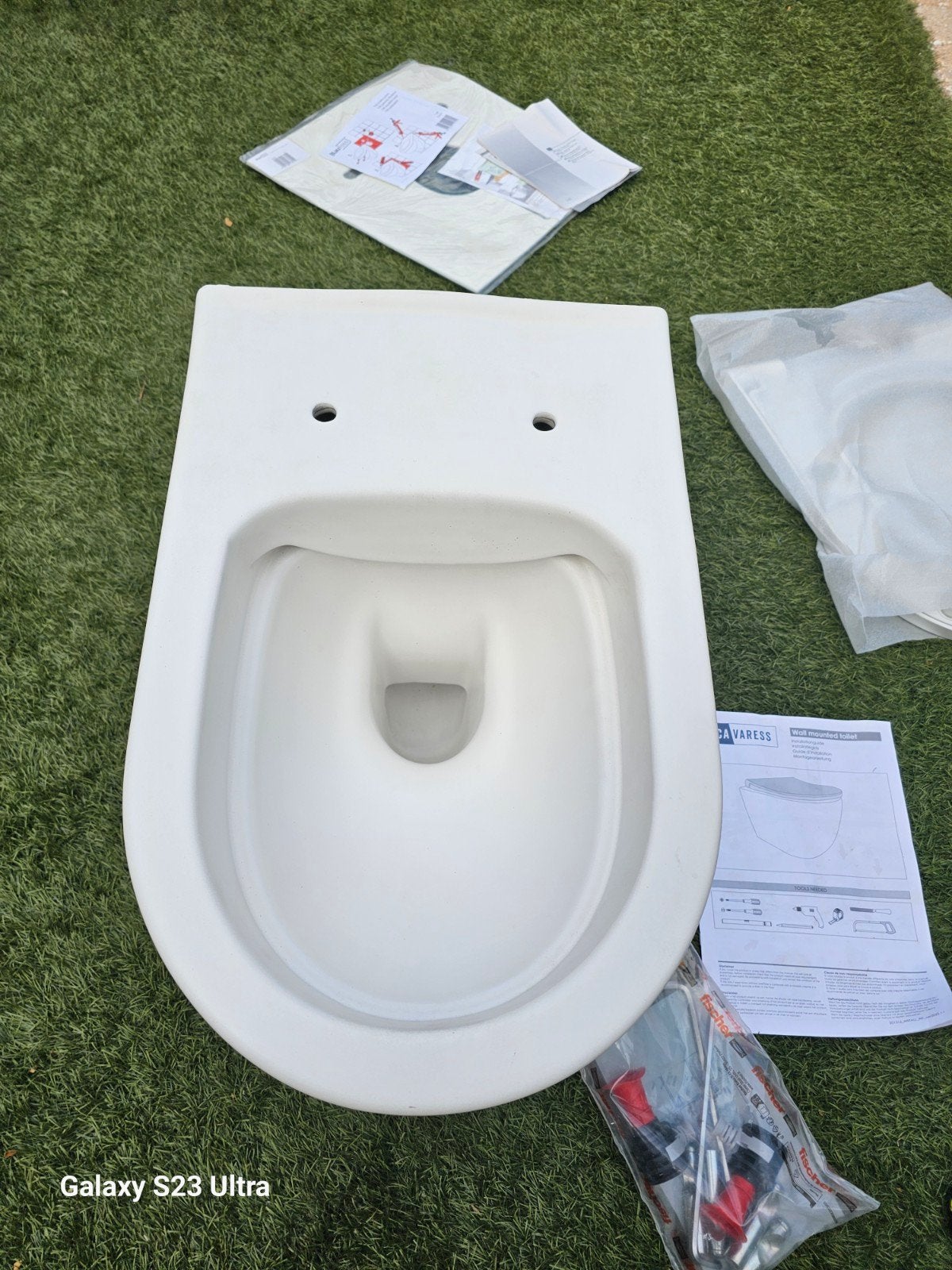 Luca varess hangend toilet, Doe-het-zelf en Verbouw, Sanitair, Ophalen, Nieuw, Toilet