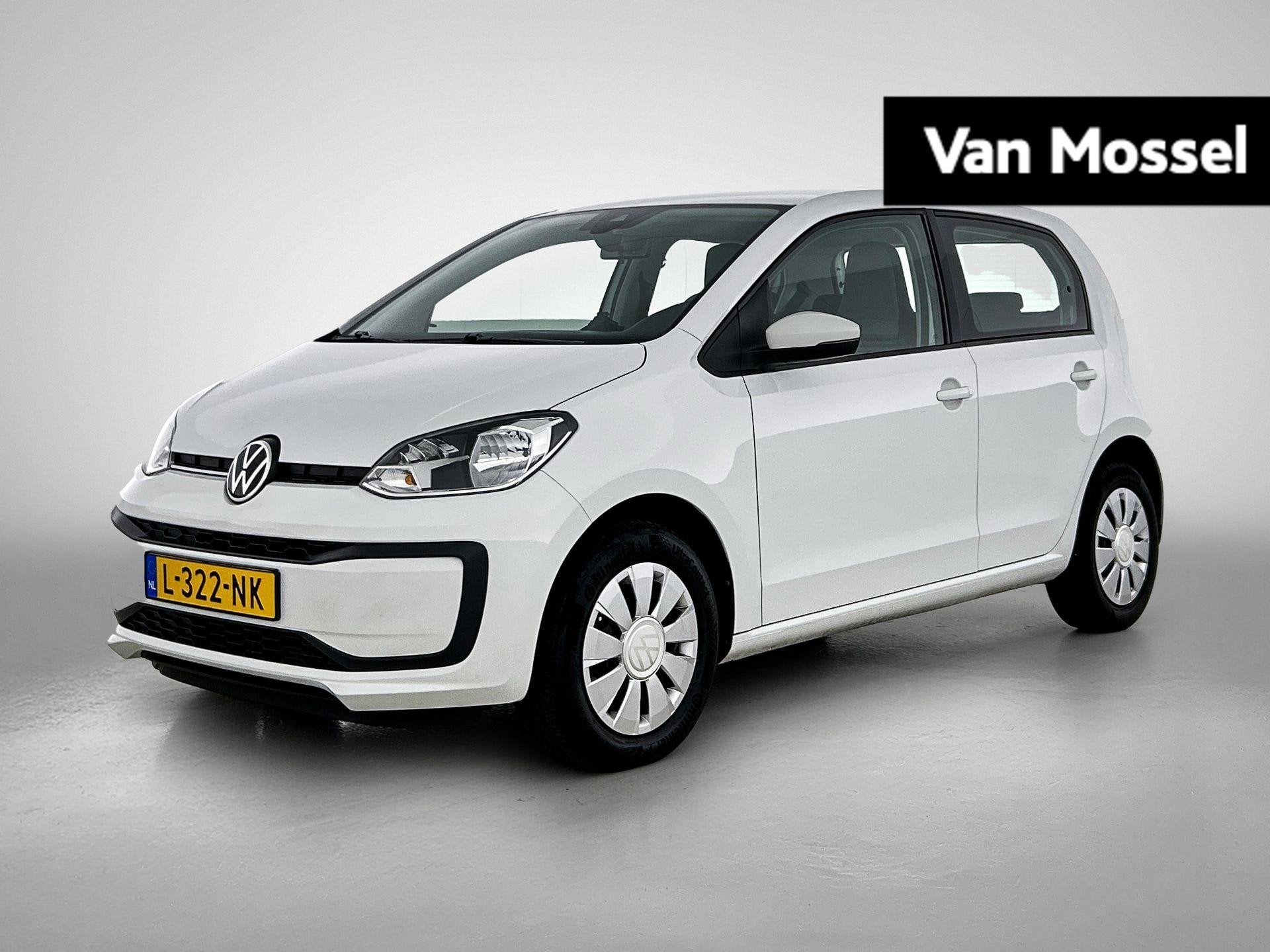 Volkswagen Up! 1.0 | 65 PK | Maps + More | Airco | Radio DAB, Auto's, Volkswagen, 12 maanden, Stof, Gebruikt, 4 stoelen