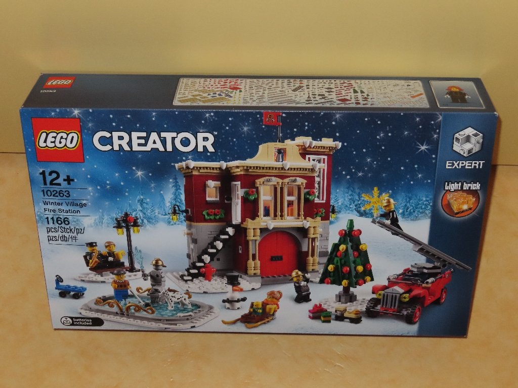 LEGO 10263 Expert Brandweerkazerne winter nieuw, Overige thema's, Lego, Nieuw, Ophalen of Verzenden