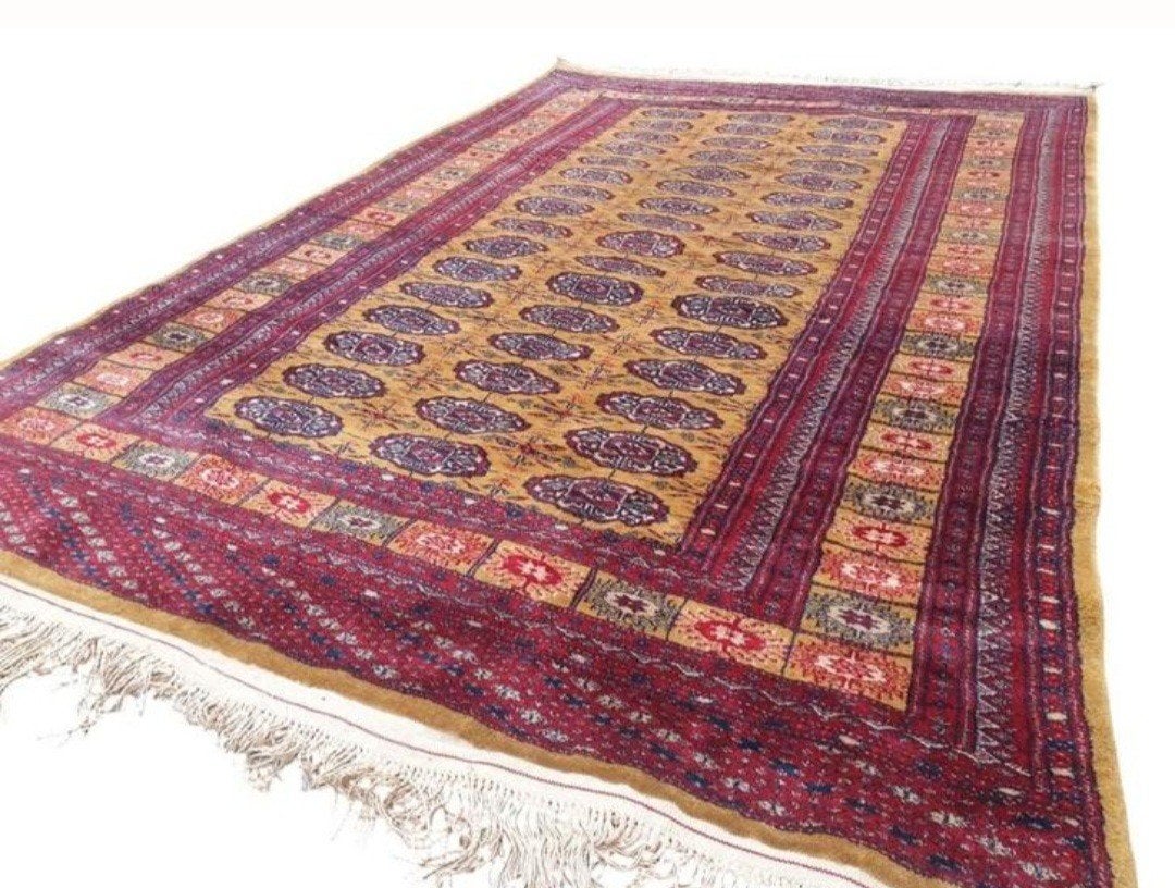 Prachtig handgeknoopt Oosters tapijt, Gebruikt, 100 tot 150 cm, Ophalen of Verzenden, 150 tot 200 cm