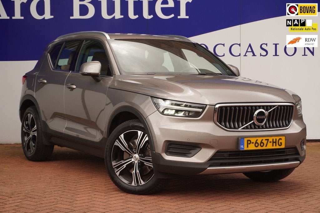 Volvo XC40 1.5 T4 Recharge Inscription+Led+Volleder+navi+cam, Auto's, Volvo, Bedrijf, Te koop, XC40, ABS, Achteruitrijcamera, Adaptive Cruise Control