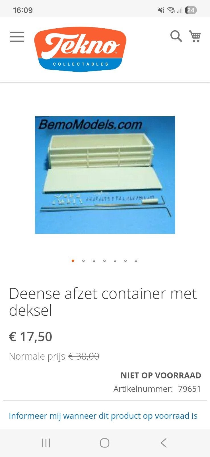 gezocht . tekno deense containerbakken ., Ophalen of Verzenden, Bus of Vrachtwagen, Tekno