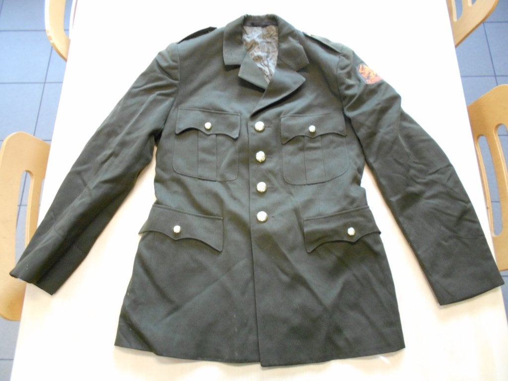 DT jas Nederlands leger diverse maten (ca 1000 stuks), Ophalen of Verzenden, Landmacht, Nederland, Kleding of Schoenen
