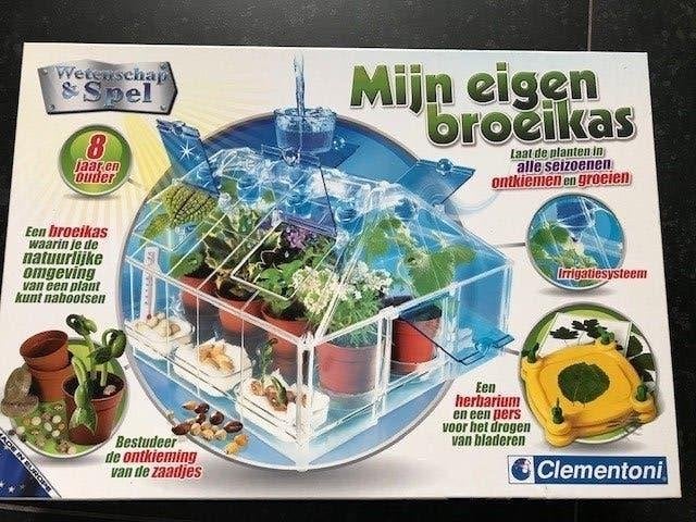 Bloemenpers! Mijn eigen broeikas Clementoni spel NIEUW, Ophalen of Verzenden, Nieuw
