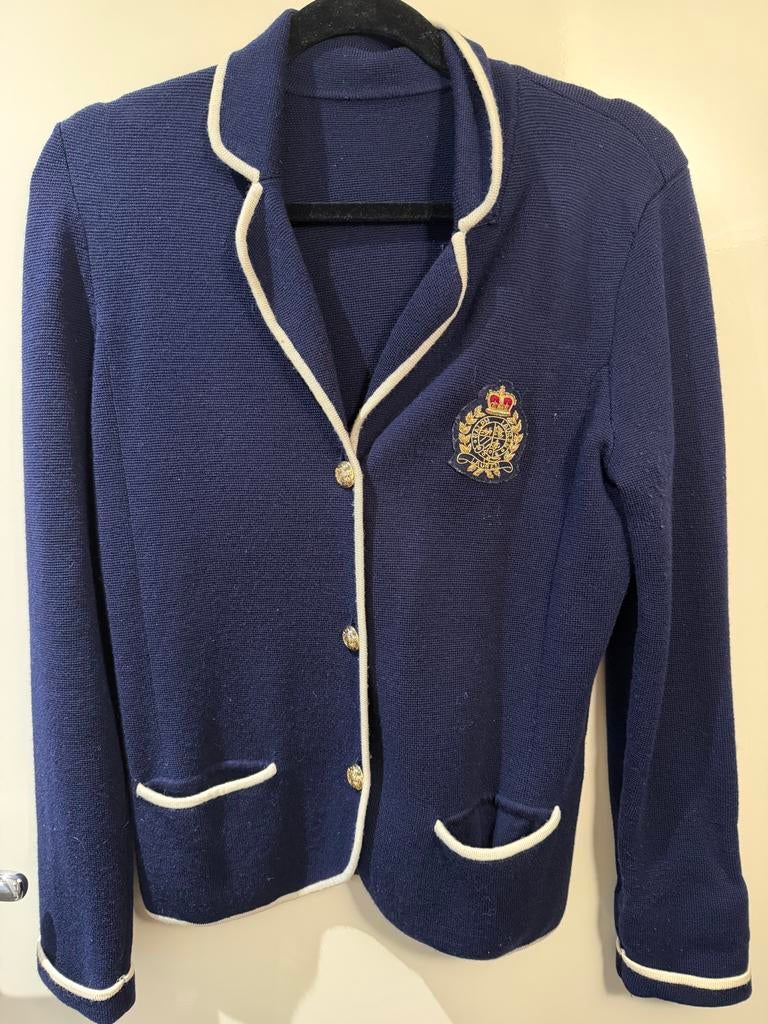 Ralph Lauren Origineel Colbert Jasje Maat 40 koningsblauw, Kleding | Dames, Maat 38/40 (M), Blauw, Ophalen of Verzenden, Jasje