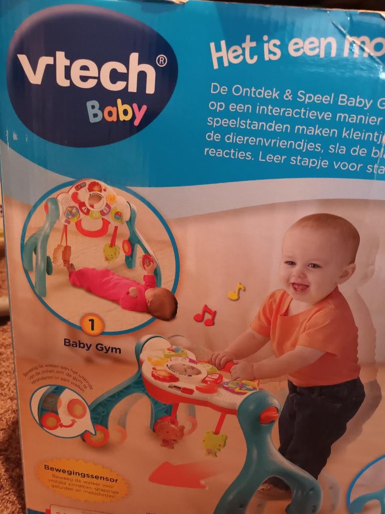 Babygym, Kinderen en Baby's, Speelgoed | Babyspeelgoed, Ophalen, Zo goed als nieuw, Babygym, Met licht