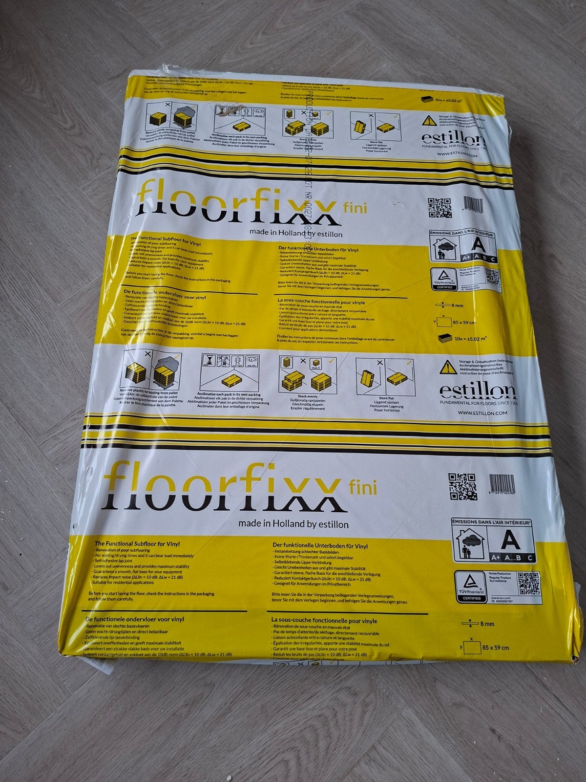 Floorfixx Fini 8mm ondervloerplaten - Nieuw en ongeopend, Ophalen