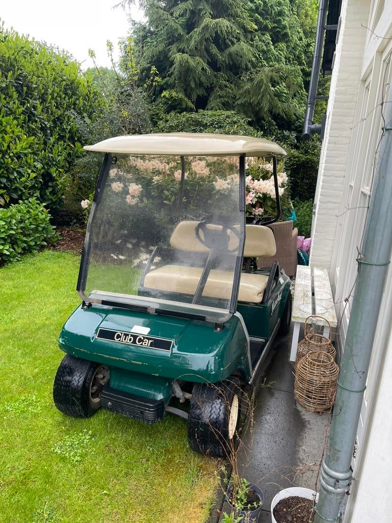 Golfwagentje golfcar clubcar golfkar ezgo tuin, Ophalen of Verzenden, Zo goed als nieuw, Golfkar