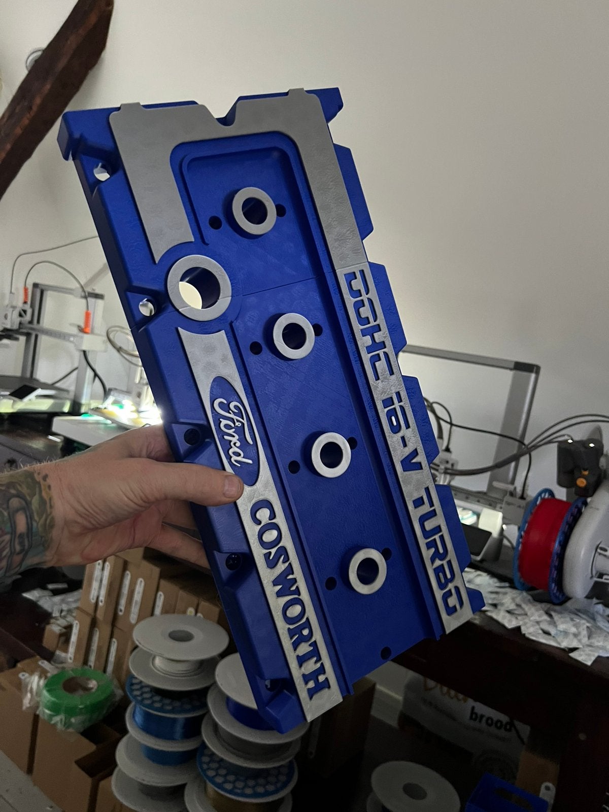 Ford Cosworth YB kleppendeksel replica 1:1, Verzenden